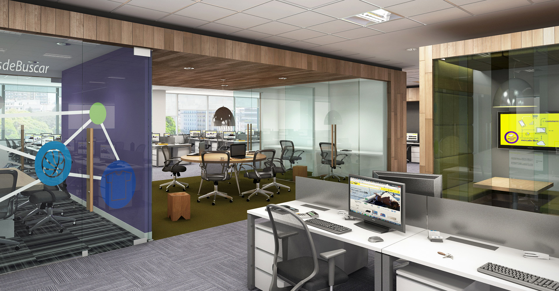 interior, oficina, marketing, render, renders, imagen, decoracion, render interior oficina