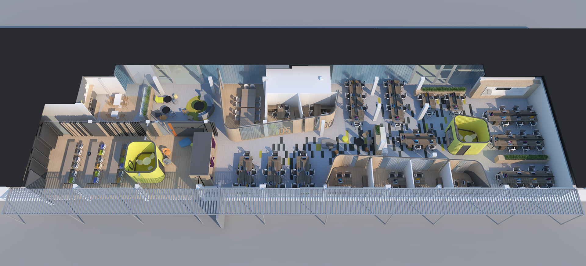 planta, oficinas, perspectivada, axonometrica, aérea, maqueta, modelo, auditorio, render, renders