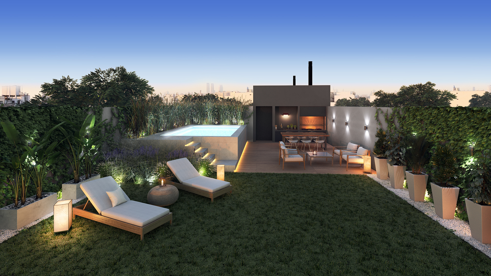 render, renders, render exterior, imagen, corte exterior, terraza, caba, buenos aires, amenities, sum, parrilla